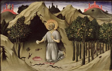 La pénitence de Saint Jérôme, 1444